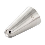 Douille en inox : rose 8 mm - Zodio