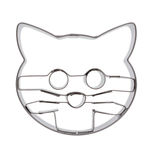 Emporte-pièce en inox tête de chat 5,3 cm - Birkmann