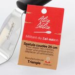 Spatule coudée en inox 25 cm - Alice Délice