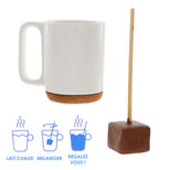 Cuillère pour chocolat chaud : chocolat au lait noisette - Choc-O-Lait