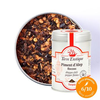 Achat en ligne Piment d'alep 45 gr - Terre Exotique