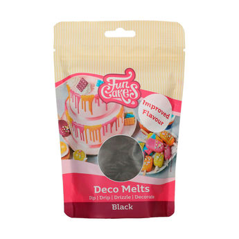 Achat en ligne Deco melts noir 250 gr - FunCakes