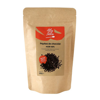 Achat en ligne Pépites de chocolat noir 250 gr - Alice Délice