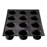 Moule en silicone et tricot de verre 12 muffins 39.5 x 29.5 x 4 cm - Flexipan