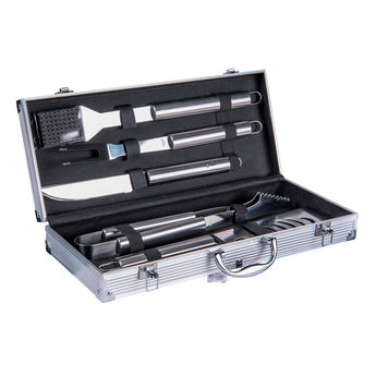 Achat en ligne Mallette barbecue 5 pièces inox - Bastide