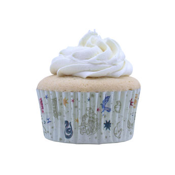 Achat en ligne 30 caissettes à cupcakes et muffins doublées de papier aluminium Harry Potter école de Poudlard 7 cm - PME