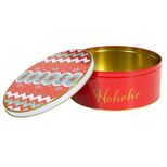 Set de 3 boîtes à biscuits de Noël en métal rouge 25, 22 et 19.5 cm - Cook Concept