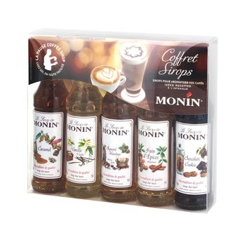 Achat en ligne Coffret cafés gourmands 5 mignonnettes 5 x 50ml - Monin