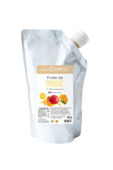 Achat en ligne Purée de mangue 500 gr - Scrapcooking