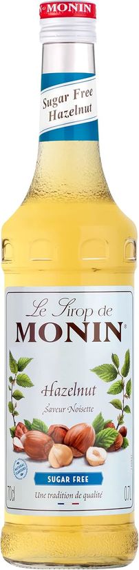 Sirop noisette sans sucre 70cl - Monin