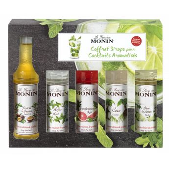 Achat en ligne Coffret mini cocktails 5 mignonnettes 5 x 50ml - Monin