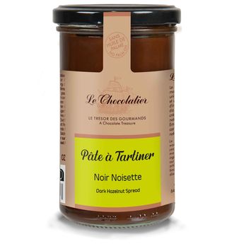 Achat en ligne Pâte à tartiner noir noisette 300 gr - Le Chocolatier