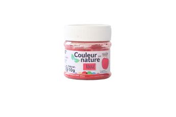 Achat en ligne Colorant naturel en poudre Couleur nature : rouge 10 gr - Trésors de Chefs