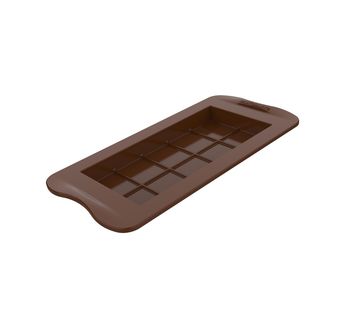 Achat en ligne Moule à chocolat en silicone Tablette Dubaï Chocolat Bar 15.5 x 7.5 cm - Silikomart