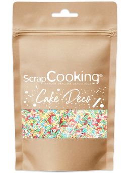 Achat en ligne Décor à parsemer : vermicelles multicolores 80 gr - Scrapcooking