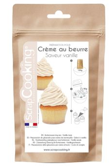 Achat en ligne Préparation pour crème au beurre à la vanille 200 gr - Scrapcooking