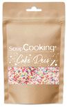 Décor à parsemer : petites billes multicolores 80 gr - Scrapcooking