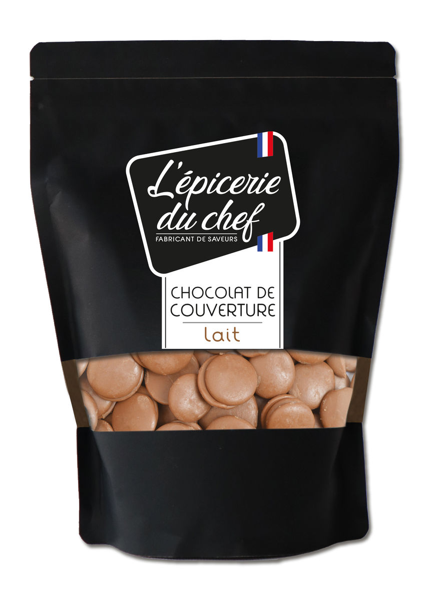 Chocolat au lait de couverture 1 kg - L´épicerie du chef