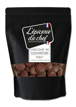 Achat en ligne Chocolat noir de couverture 1 kg - L´épicerie du chef