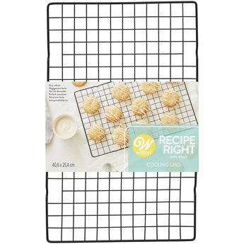 Achat en ligne Grille de refroidissement volette en acier anti adhésif 40.6 x 25.4 cm - Wilton