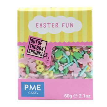 Achat en ligne Décor à parsemer : mélange sprinkles de Pâques 60 gr - PME