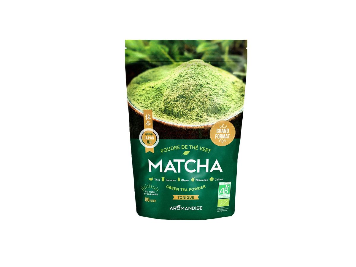 Thé vert matcha bio 80 gr - Aromandise