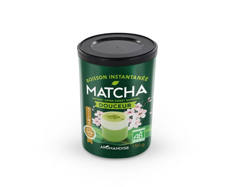 Boisson instantanée Matcha Douceur 150 gr - Aromandise