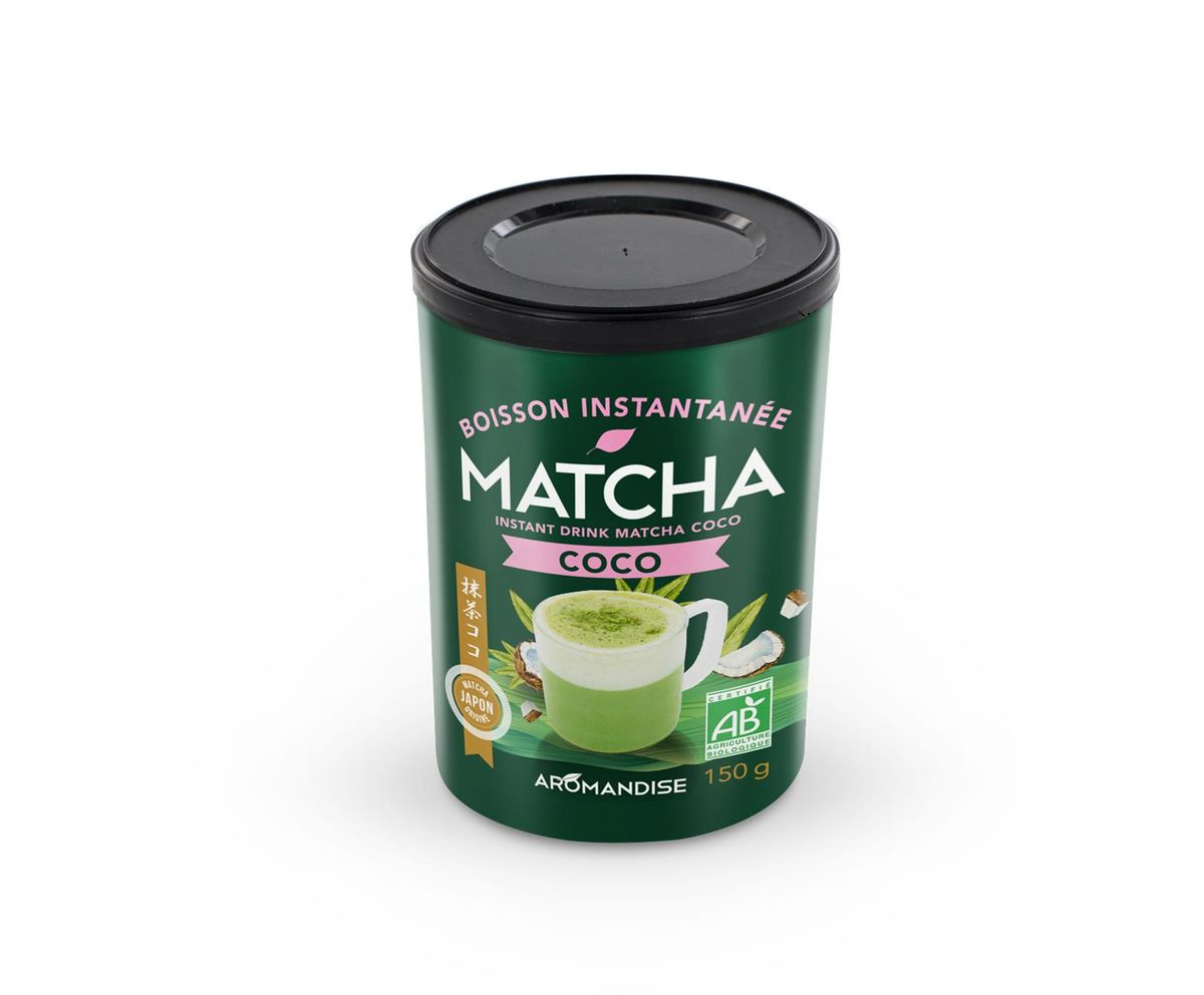 Boisson instantanée Matcha Coco 150 gr - Aromandise