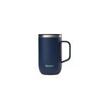 Travel mug isotherme avec anse  inox 470 ml - granite bleu nuit- Qwetch