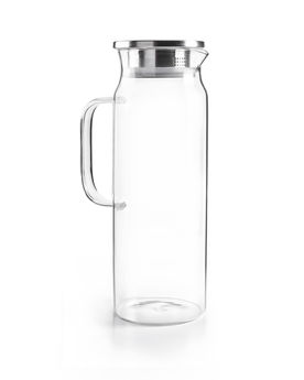 Achat en ligne Pichet en verre borosilicate 1,5L avec bouchon filtre inox - Ibili