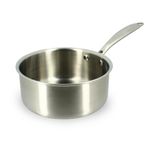 Casserole Triply en acier inoxydable 18cm sans PFAS - Menastyl