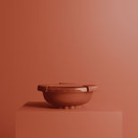 Boîte repas avec couvercle terracotta - Bini