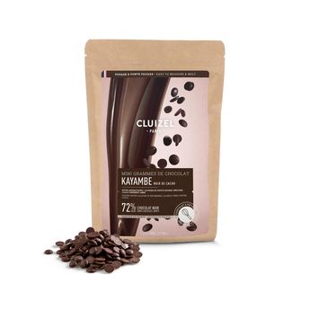 Achat en ligne Chocolat noir 72% Kayambé Minigrammes 500 gr - Cluizel