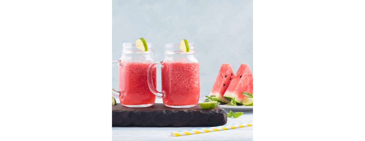 Limonade givrée pastèque & citron