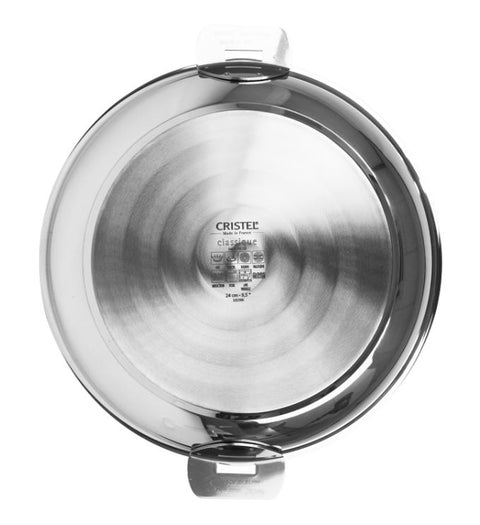 Poêle amovible inox sans PFAS Mutine 24 cm - Cristel