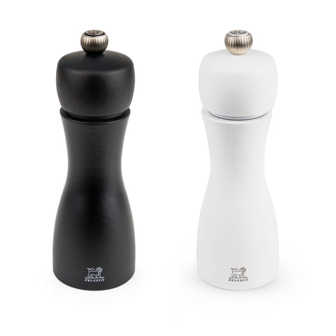 Coffret duo moulins Tahiti noir et blanc - Peugeot