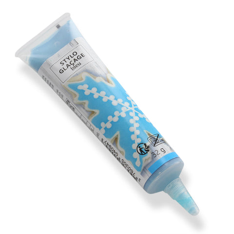 Stylo de glaçage pour décorer les biscuits bleu clair 32 gr