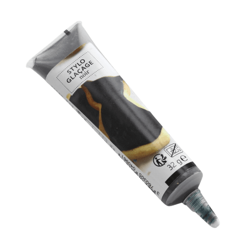 Stylo de glaçage pour décorer les biscuits noir 32 gr