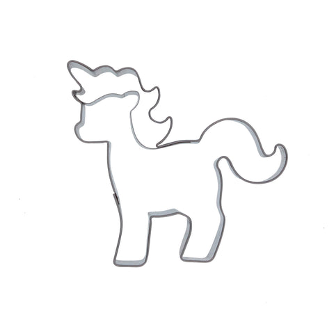 Emporte-pièce en inox licorne 8.5 cm - Birkmann