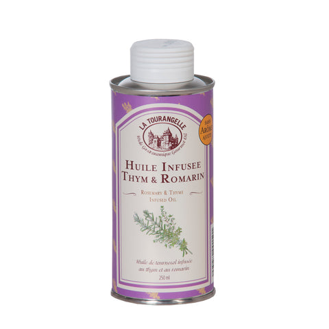Huile infusée Thym et Romarin 250 ml - La Tourangelle