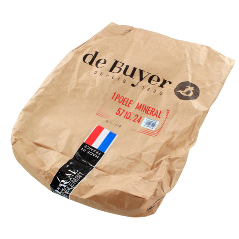 Poêle Mineral sans PFAS B Bois 24 cm - De Buyer