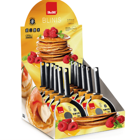 Poêle à blinis revêtue sans PFAS 14 cm - Ibili