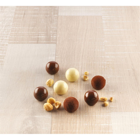 Moule à chocolat en silicone Tartufino - Silikomart