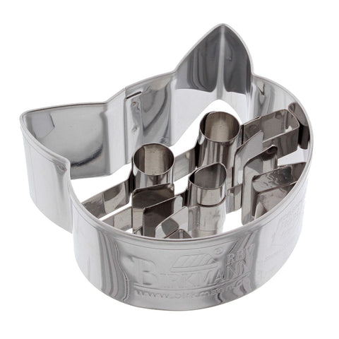 Emporte-pièce en inox tête de chat 5.3 cm - Birkmann