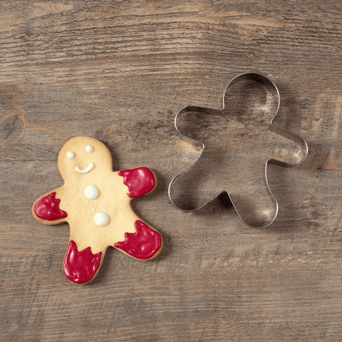Emporte-pièce en inox grand gingerman 12,5 cm - Alice Délice