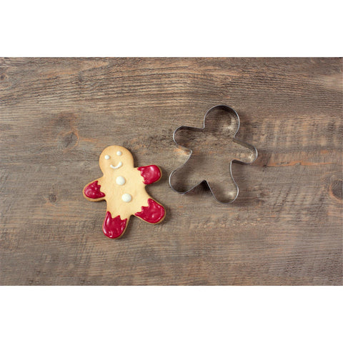 Emporte-pièce en inox grand gingerman 12,5 cm - Alice Délice