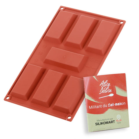 Moule en silicone 7 financiers - Alice Délice