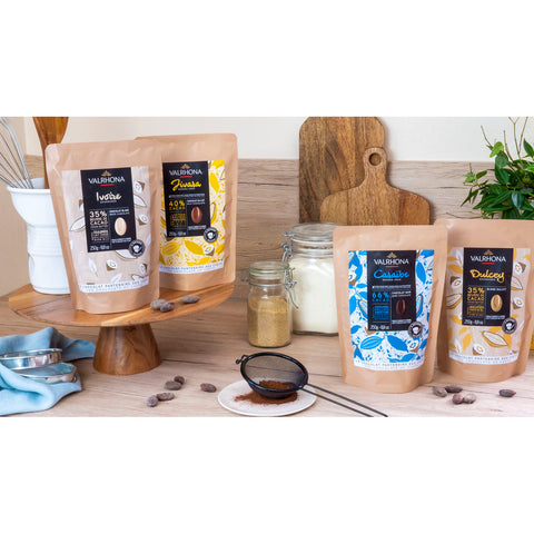Chocolat à pâtisser blanc Ivoire 35% 250 gr - Valrhona