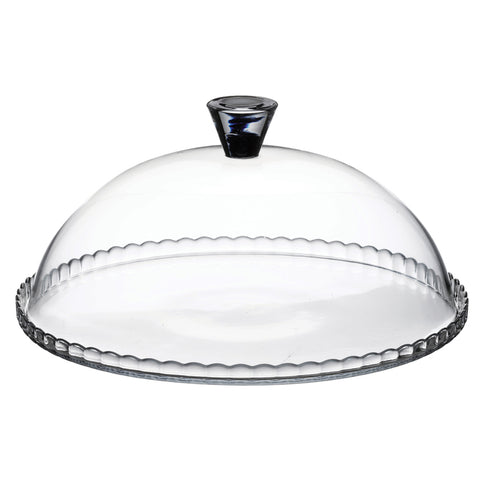 Présentoir à gâteau avec cloche en verre 32 cm - Pasabahce