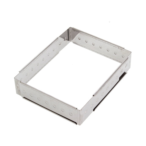 Cadre extensible en inox de 16 à 28 cm - Alice Délice